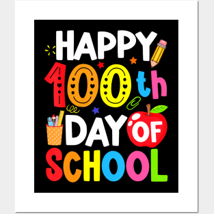 100 Days Of School Teacher And Student Posters and Art